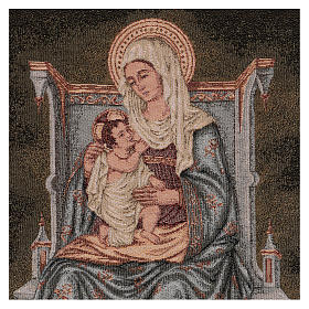 Our Lady of the Angels tapestry 23.5x15.5"