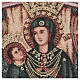 Wandteppich Madonna mit dem Kinde und Engeln 40x30 cm s2