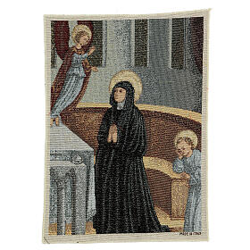 Tapestry of Saint Monica 40x30 cm