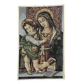 Tapestry of Madonna and Child by Pinturicchio 50x30 cm