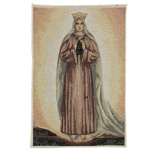Tapiz Virgen Reina de la Familia 45x30 cm 1