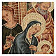Tapestry of Nativity Scene with passers-by 60x80 cm s2
