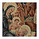 Tapestry of Nativity Scene with passers-by 60x80 cm s3