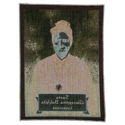 Tapestry Saint Bakhita for small picture frame 40x30 cm 3