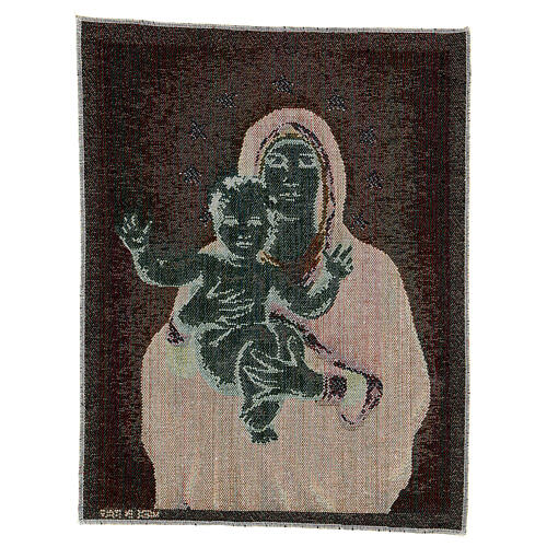 Tapestry for small picture 40x30 cm Our Lady of the Angels 3
