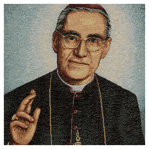 Tapestry for small picture 40x30 cm Óscar Romero 2