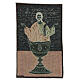 Tapisserie pour petit tableau Eucharistie byzantine 50x30 cm s3