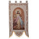 Processional standard of the Divine Mercy, 57x30 in s1