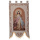 Jesús Misericordioso estandarte de procesiones 145X80 cm s1