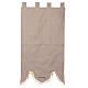 Our Lady of Pompeii procession banner cream 150X80 cm s5