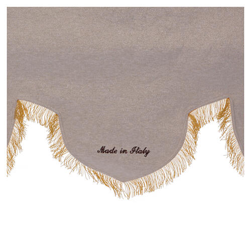 Processional standard of Saint Francis, 57x30 in 7