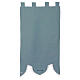 Immaculate Mary blue background procession banner 145X80 cm s5