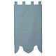 Merciful Mary processional banner blue background 145X80 cm s7