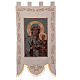Nossa Senhora de Czestochowa estendarte para procissões 145x80 cm s2