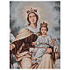 Our Lady of Carmine processional banner 145X80 cm s6