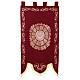 Processional banner of the Holy Spirit by Bernini, red fabric, 58x30 in s2