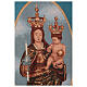 Stendardo Madonna di Bonaria fondo Azzurro 150X75 cm processioni s6