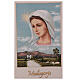 Our Lady of Medjugorje light beige procession banner 145X80 cm s3