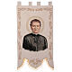 Saint Jean Bosco bannière de processions 145x80 cm s1