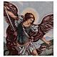 Archangel Michael, processional standard, 57x30 in s5