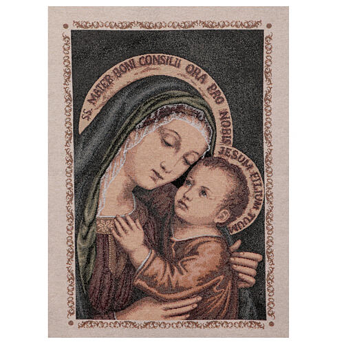 Virgen del Buen Consejo estendarte 150X80 cm 4