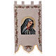 Mater Dolorosa by Dolci, processional standard, 57x30 in s2