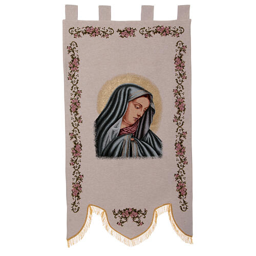 Mater Dolorosa sztandar procesyjny 145x80 cm 1