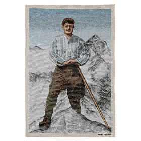 Tapestry of Pier Giorgio Frassati, 18x12 in
