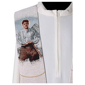 Stole of Pier Giorgio Frassati, cotton blend