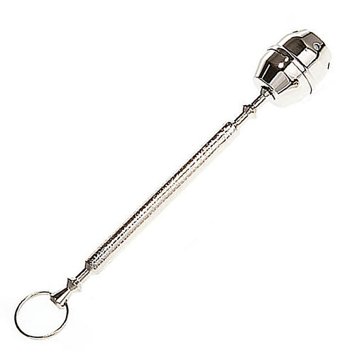 Aspersório metal brilhante 1