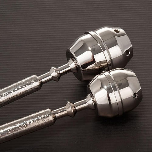 Aspersório metal brilhante 2