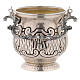 Chiselled brass holy water pot  XP s5