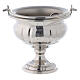 Holy water pot nickel-plated brass s3