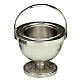 Holy water pot in nickel-plated brass s1