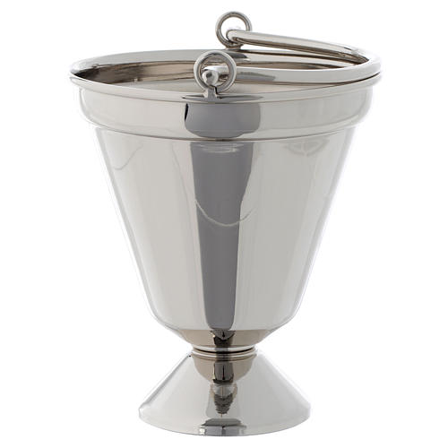 Nickel-plated holy water pot simple model 4