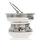 Nickel-plated pot for holy water s2