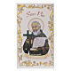 Bénédiction des maisons : Saint Padre Pio avec prière (100 pcs.) s1