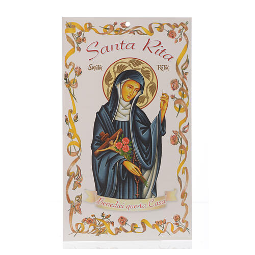 Bénédiction de Pâques : Sainte Rita avec prière (100 pièces) 5