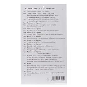 Oração bênção Sagrada Família (100 unid.)