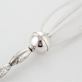 Accessori per Benedizione: Asperges con baffi in ottone dorato/argentato