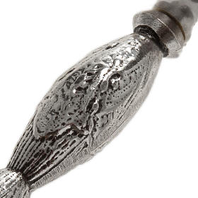 Aspergill, Silberfarbenes Messing s4