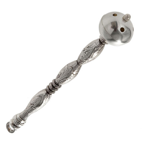 Aspergill, Silberfarbenes Messing 1