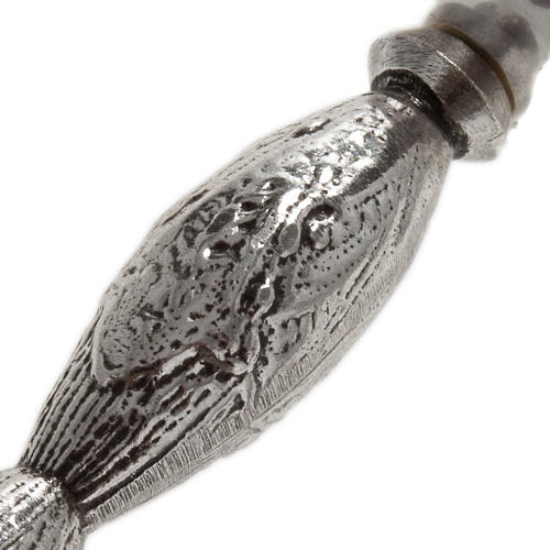 Aspergill, Silberfarbenes Messing 4