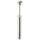 Holy Water Sprinkler in silver plated and nickeled brass s1
