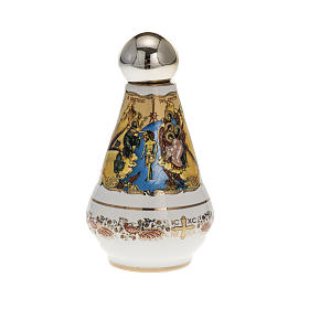 Accesorios para bendición: Botella agua bendita cerámica Virgen