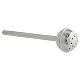Set, Molina Holy Water pot and sprinkler in silver brass s4