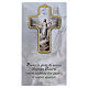 Cross PVC Jesus Resurrection 13x8,5cm s2