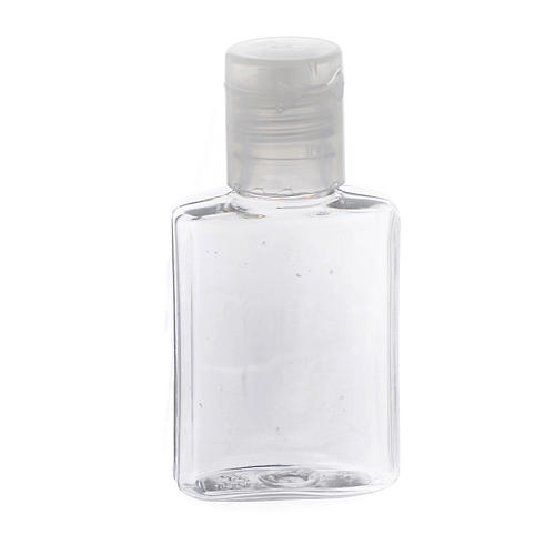 Bottiglietta acquasanta plastica trasparente 1