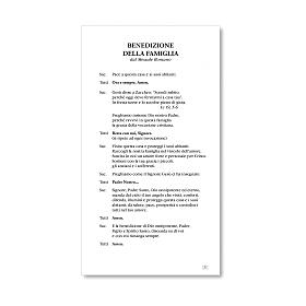 Bénédiction de Pâques - Image Jésus Miséricordieux (ITALIEN)