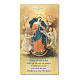 Easter blessing pasteboard Mary Untire of Knots ITALIAN s1